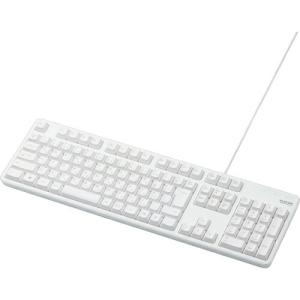 ELECOM 有線フルキーボード ( TK-FCM104WH )｜orangetool