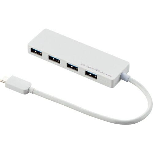 ELECOM USB Type-C接続4ポートUSB3.1ハブ ( U3HC-A429BWH )