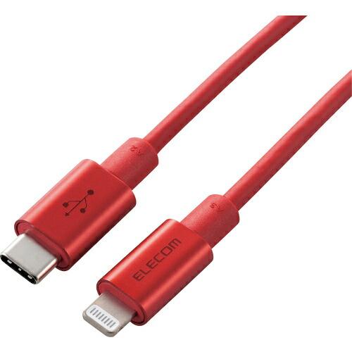 ELECOM USB-C to Lightningケーブル(耐久仕様) ( MPA-CLPS10RD...