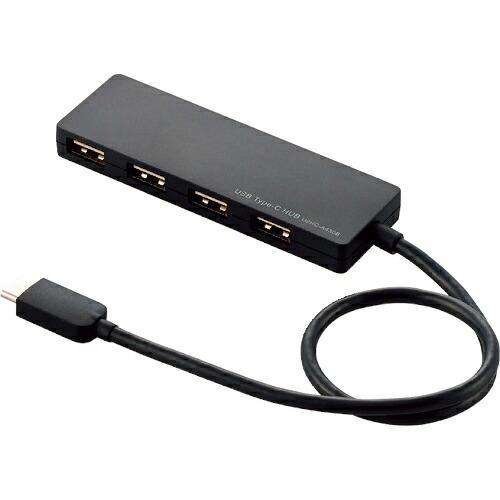 ELECOM USB Type-C接続4ポートUSB2.0ハブ ( U2HC-A430BBK )