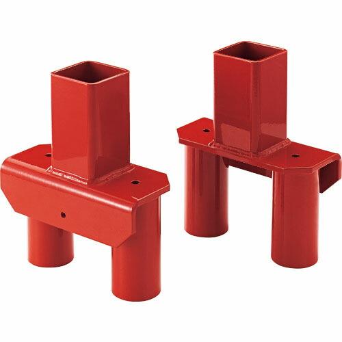 ハセガワ アルミ運搬車イットン台車用連結金具(17583) 連結パイプ取付用 ( NAC-J2P )...