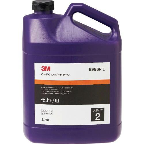 3M 濃色車用コンパウンド ハード・2-LN ダーク ラージ 3.78L ( 5986R L ) ス...