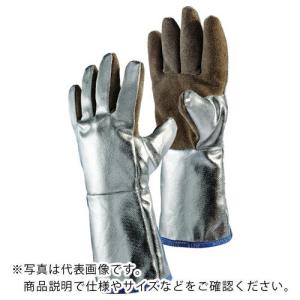 JUTEC 耐熱手袋 アルミナイズドレザー L ( H05LA238-W2-9 ) JUTEC社｜orangetool