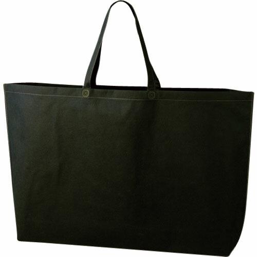エーワン シンプルトート 特大 黒 ( LC0734AB10 ) (株)エーワン