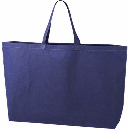 エーワン シンプルトート 特大 紺 ( LC0734AD10 ) (株)エーワン