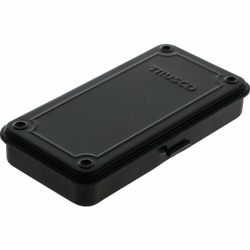 TRUSCO トランク型工具箱 203X109X35 つや消しブラック ( T-19MBK ) トラ...