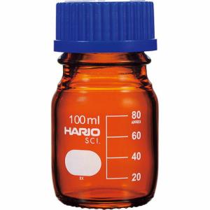 HARIO ボトル 耐熱ねじ口瓶(茶) 100ml (NBB-100-SCI)｜orangetool