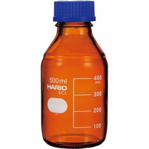 HARIO ボトル 耐熱ねじ口瓶(茶) 500ml (NBB-500-SCI)｜orangetool