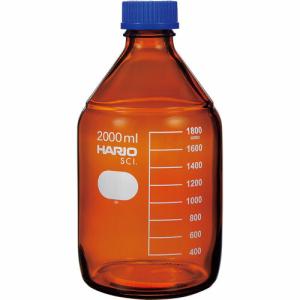 HARIO ボトル 耐熱ねじ口瓶(茶) 2000ml (NBB-2L-SCI)｜orangetool