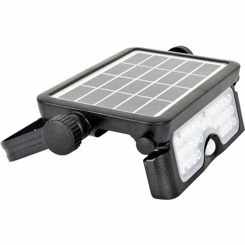 NICHIDO ソーラーLEDセンサーライト エコフラッシュミニ5W ( SOL-5PIR-60K ...