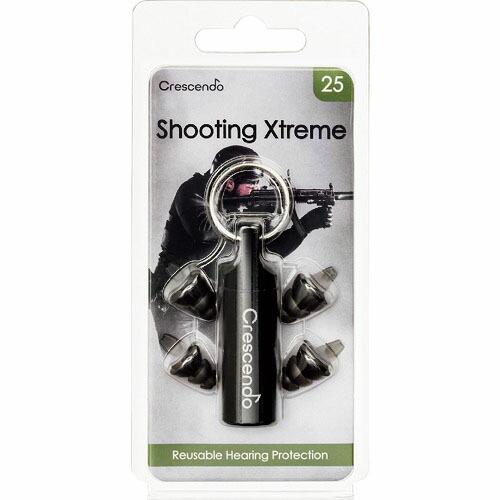 Crescendo 耳栓 騒音吸収フィルター Shooting NRR13dB ( PR-1846 ...