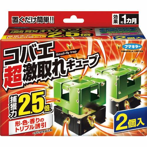 フマキラー コバエ超激取れキューブ 2個入 ( 445046 )