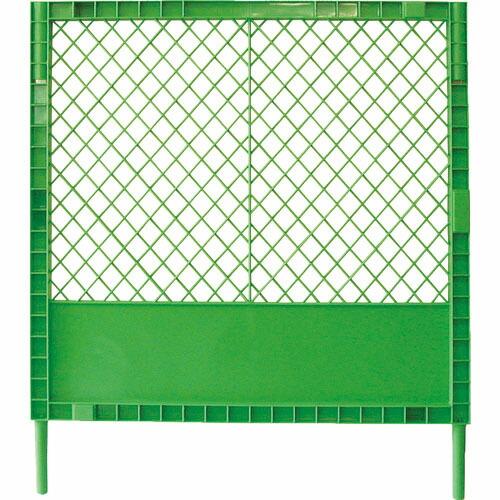 TRUSCO 工事用プラスチックフェンス グリーン 1000MMX1000MMX45MM ( CF1...