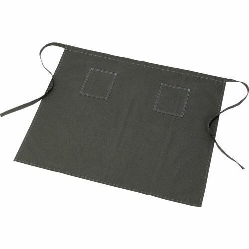 TRUSCO キャンバスエプロン幅広腰前掛けタイプ グレー ( HMEP-GY ) トラスコ中山(株...