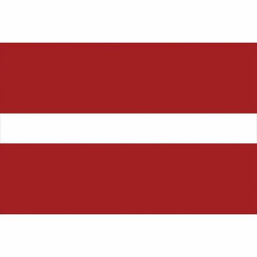 東京製旗 国旗No.1(70×105cm) ラトビア ( 416832 ) 東京製旗(株)