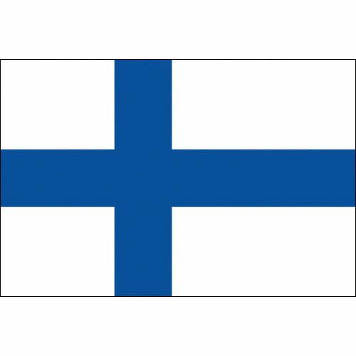 東京製旗 国旗No.1(70×105cm) フィンランド ( 416643 ) 東京製旗(株)