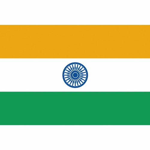 東京製旗 国旗No.2(90×135cm) インド ( 426128 ) 東京製旗(株)