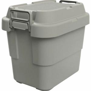TRUSCO トランクカーゴ フラット天板仕様 20L グレー ( GYCF-20 ) トラスコ中山(株)｜orangetool