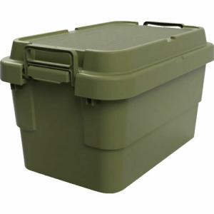 TRUSCO トランクカーゴ フラット天板仕様 50L ОD色 ( ODCF-50 ) トラスコ中山(株)｜orangetool