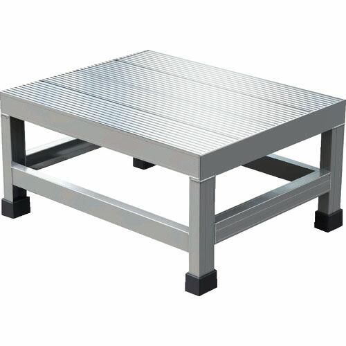 【SALE価格】TRUSCO アルミ製溶接一体構造型作業台 一段(完成品) W500×D400×H2...