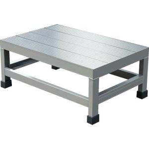 【SALE価格】TRUSCO アルミ製溶接一体構造型作業台 一段(完成品) W600×D400×H250 ( WTDB-6425 ) トラスコ中山(株)｜orangetool