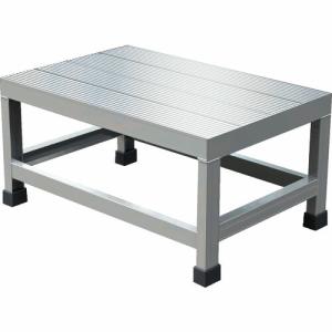 【SALE価格】TRUSCO アルミ製溶接一体構造型作業台 一段(完成品) W600×D400×H300 ( WTDB-6430 ) トラスコ中山(株)｜orangetool