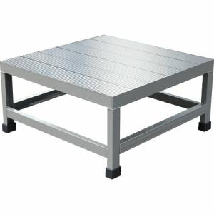 TRUSCO アルミ製溶接一体構造型作業台 一段(完成品) W600×D600×H300 ( WTDB-6630 ) トラスコ中山(株)｜orangetool