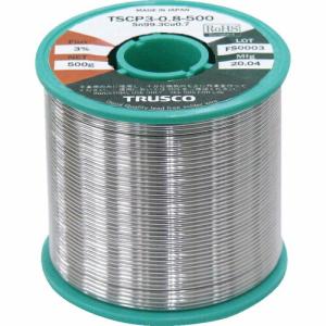 【SALE価格】TRUSCO 低コスト鉛フリーはんだ(やに入り) 500G0.8 ( TSCP3-0.8-500 ) トラスコ中山(株)｜orangetool