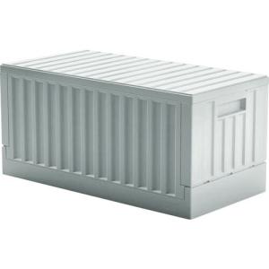 【SALE価格】TRUSCO フタ付折りたたみコンテナー 45L ホワイト ( TCT45-W ) トラスコ中山(株)｜orangetool