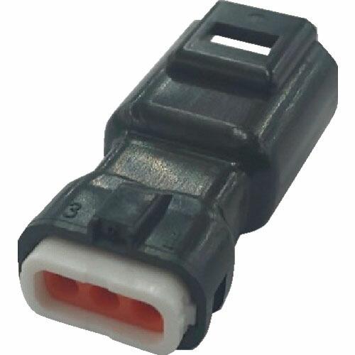 【SALE価格】TRUSCO 防水コネクタ プラグハウジング (10個入)芯数3 被覆外径φ1.3~...