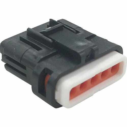 【SALE価格】TRUSCO 防水コネクタ ソケットハウジング (10個入)芯数5 被覆外径φ1.3...