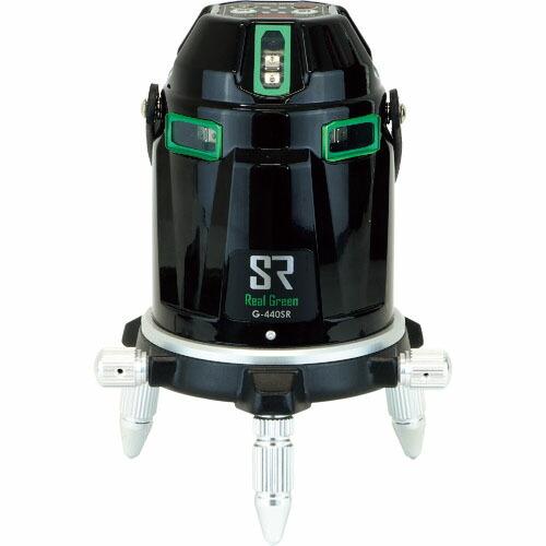 【SALE価格】MYZOX リアルグリーンレーザー墨出器 受光器三脚セット&lt;G-440SR&gt; ( 2...