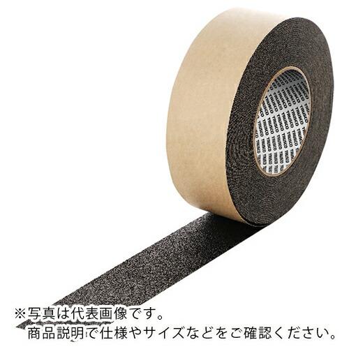 TRUSCO ノンスリップテープ屋内外用 平滑面強粘着タイプ 50mmX18m 黒 お纏め6巻入 (...