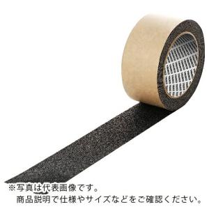 TRUSCO ノンスリップテープ屋内外用 平滑面強粘着タイプ 50mmX5m 黒 お纏め12巻入 ( KNSP50X5-12BK )｜orangetool