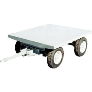ダンディ 産業用多両連結トレーラー ターンテーブル式片牽引型(内輪差有り)1500kg  ( TS015A-T ) 花岡車輛(株) (メーカー取寄)｜orangetool