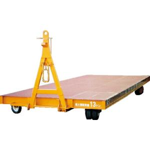 ダンディ 産業用多両連結トレーラー キャスター式片牽引型(内輪差有り) 5000kg  ( TS050D-C ) 花岡車輛(株) (メーカー取寄)｜orangetool