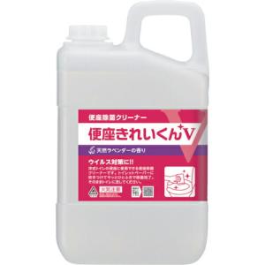 【SALE価格】サラヤ トイレ用洗剤・除菌剤 便座きれいくんV天然ラベンダーの香り 容量3L ( 50277 ) サラヤ(株)｜orangetool