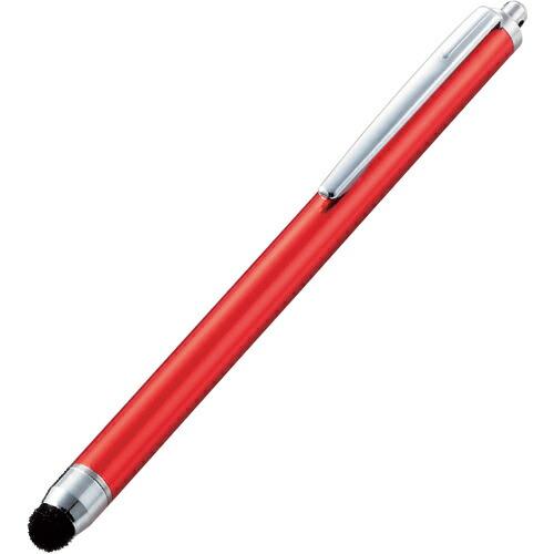 ELECOM スタンダード超感度タッチペン レッド ( P-TPC02RD )