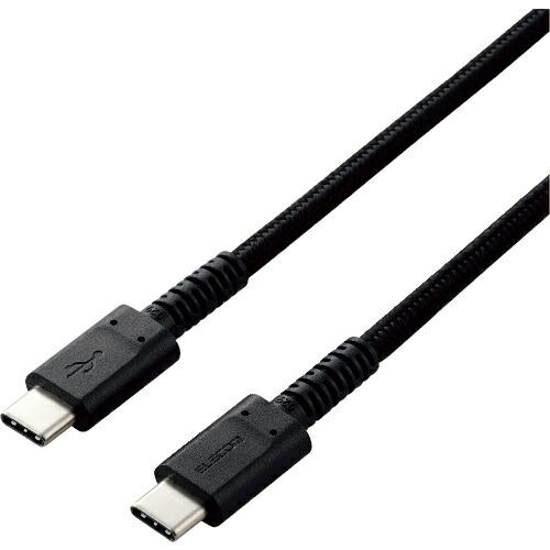 ELECOM USBケーブル USB(C-C) 高耐久 PD対応 認証品 2.0m ブラック ( M...