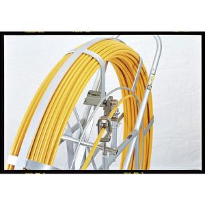 プロメイト スーパーイエロー 検尺機付 14mm 200M ( E-4152RM ) (株)マーベル (メーカー取寄)｜orangetool