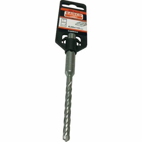 【SALE価格】BAHCO コンクリートドリル SDSプラス 4 CUTTERS 全長110mm 刃...