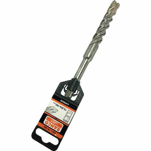 【SALE価格】BAHCO コンクリートドリル SDSプラス 4 CUTTERS 全長160mm 刃...