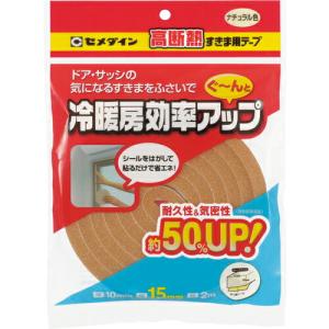 【SALE価格】セメダイン 高断熱すきま用テープ 10mm×15mm×2m ナチュラル  ( TP-524 ) セメダイン(株)｜orangetool