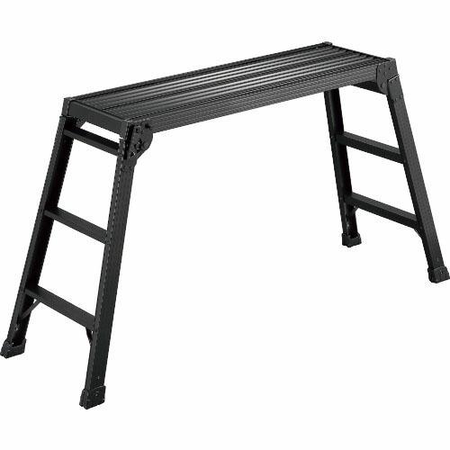 【SALE価格】ハセガワ アルミ製 足場台 ブラック ( DRXB-1075A ) 長谷川工業(株)