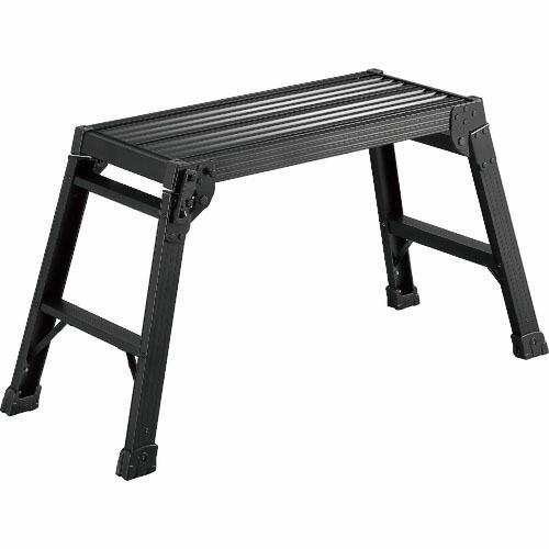 【SALE価格】ハセガワ アルミ製 足場台 ブラック ( DRXB-0752A ) 長谷川工業(株)