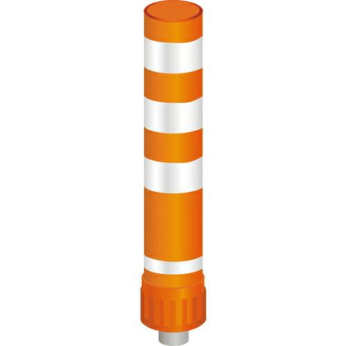 グリーンクロス ラウンドポスト 93台座 小径台座 RP-C650 オレンジ ( 630000403...
