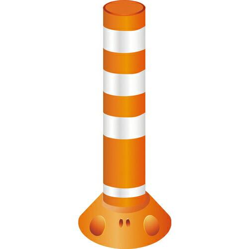 グリーンクロス ラウンドポスト 200台座 接着固定 RP650 オレンジ ( 6300004017...