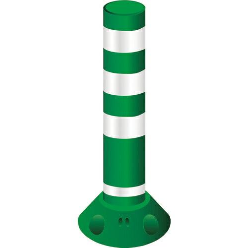 グリーンクロス ラウンドポスト200台座 接着固定 RP650 グリーン ( 6300004021 ...