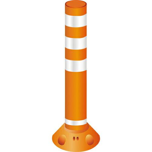 グリーンクロス ラウンドポスト 200台座 接着固定 RP800 オレンジ ( 6300004018...