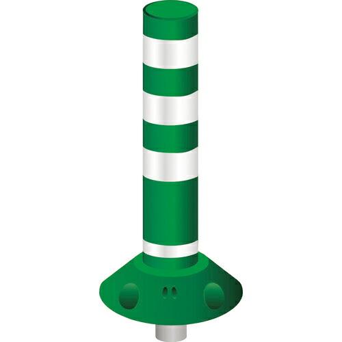 グリーンクロス ラウンドポスト250着脱一本脚 RP-U650-25 グリーン ( 63000040...